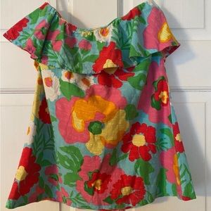 Lilly Pulitzer floral tube top
